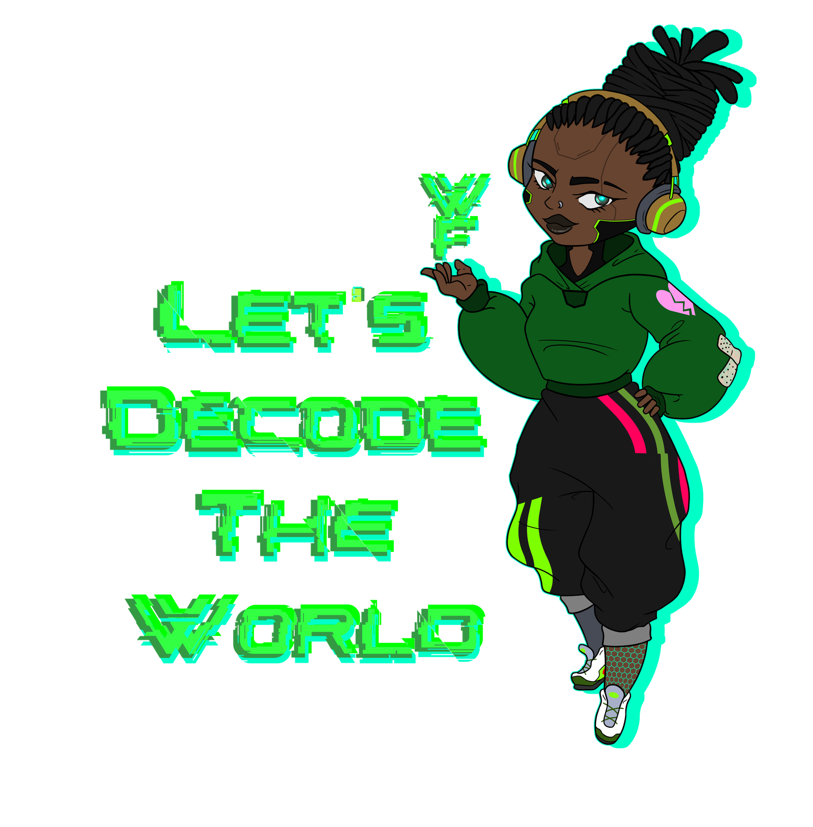 wired foundations girl avatar with Let's decode the world